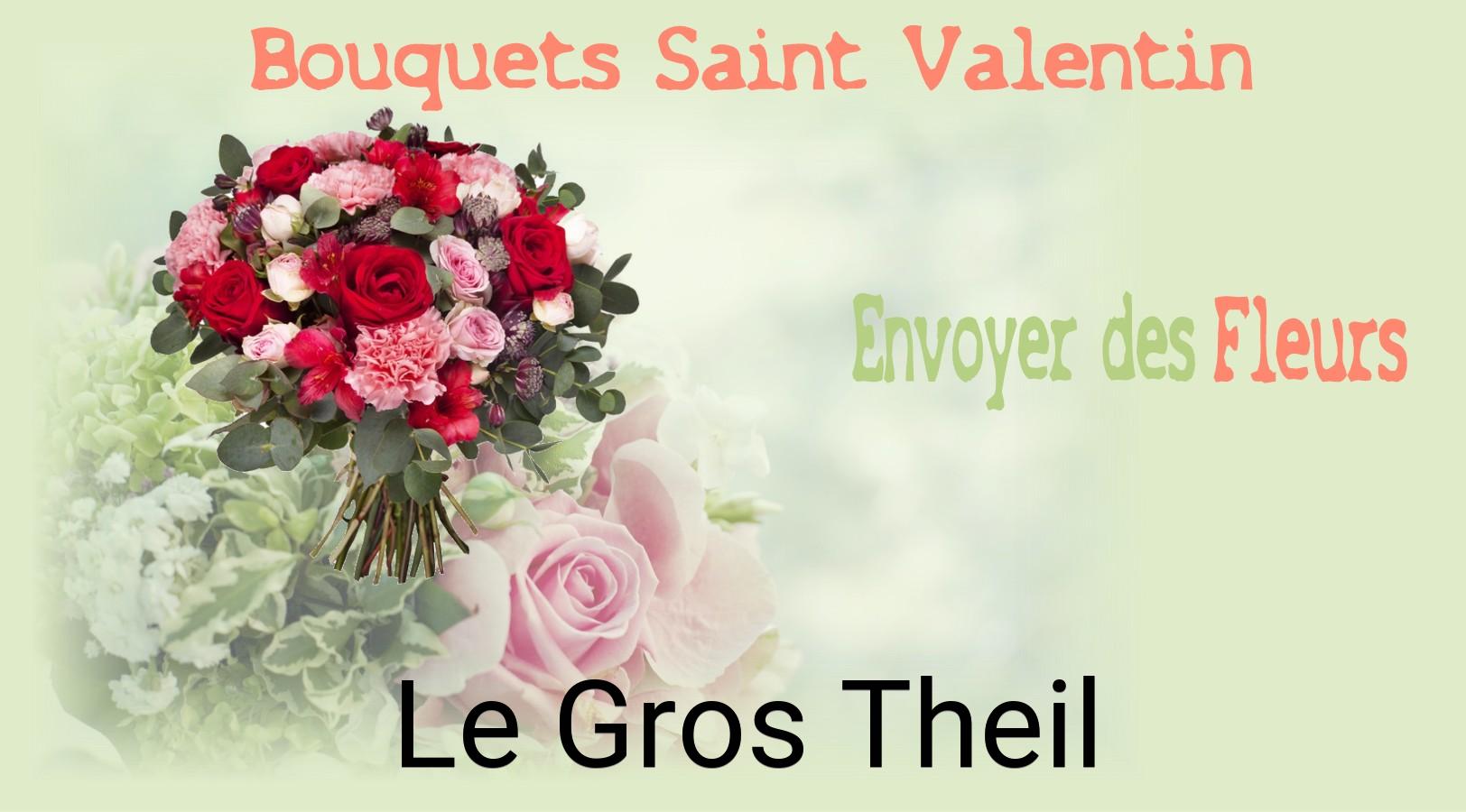 Roses de Saint-Valentin livrées à Le Gros-Theil